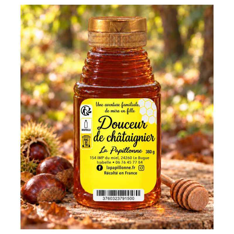 Miel en bidon déverseur