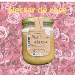 Miel crémeux a la rose