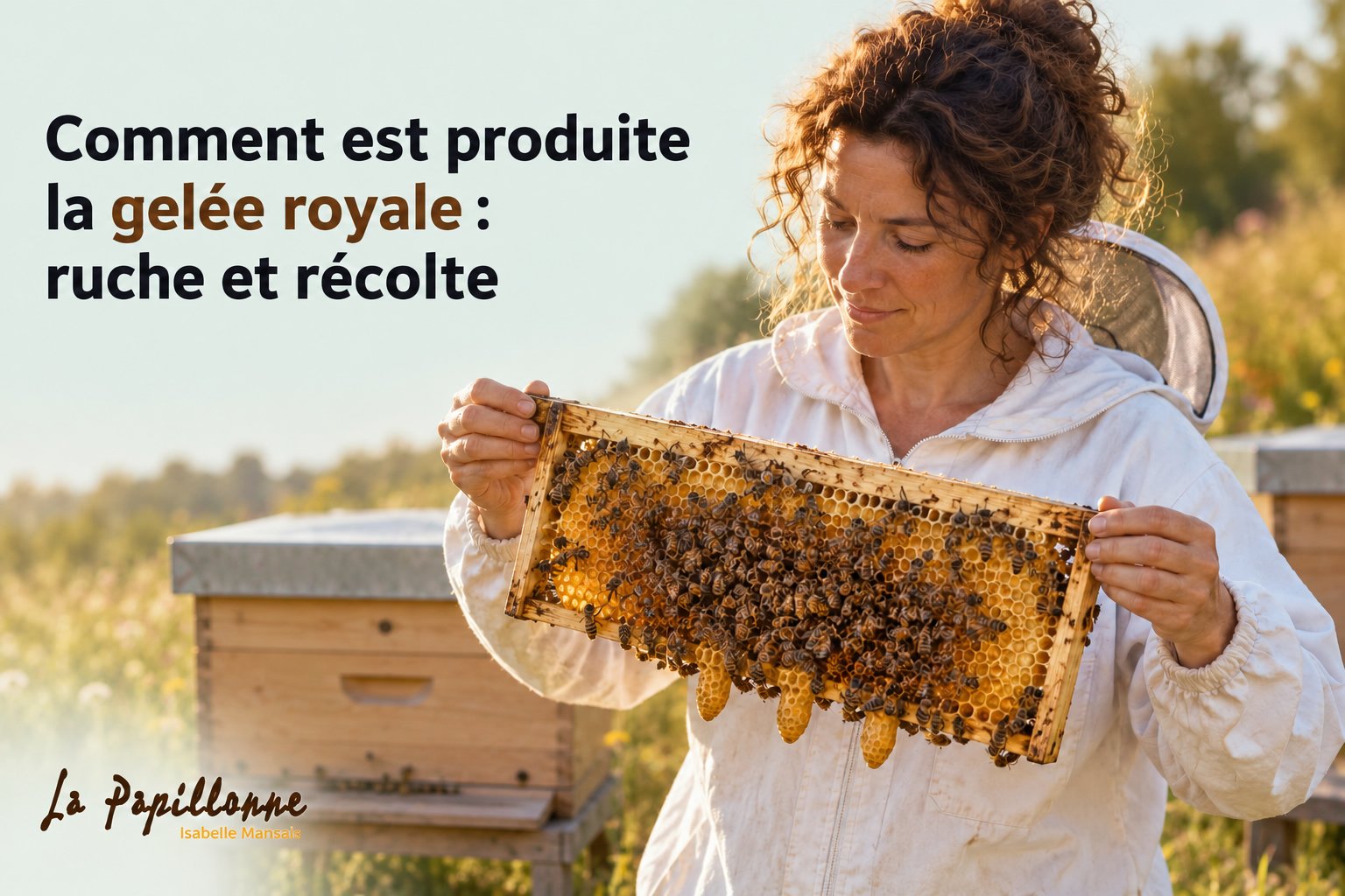 Comment est produite la gelée royale : ruche et récolte