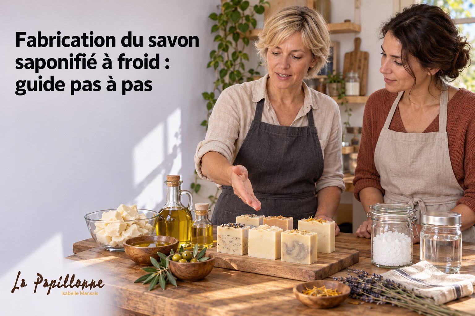 Fabrication du savon saponifié à froid : guide pas à pas