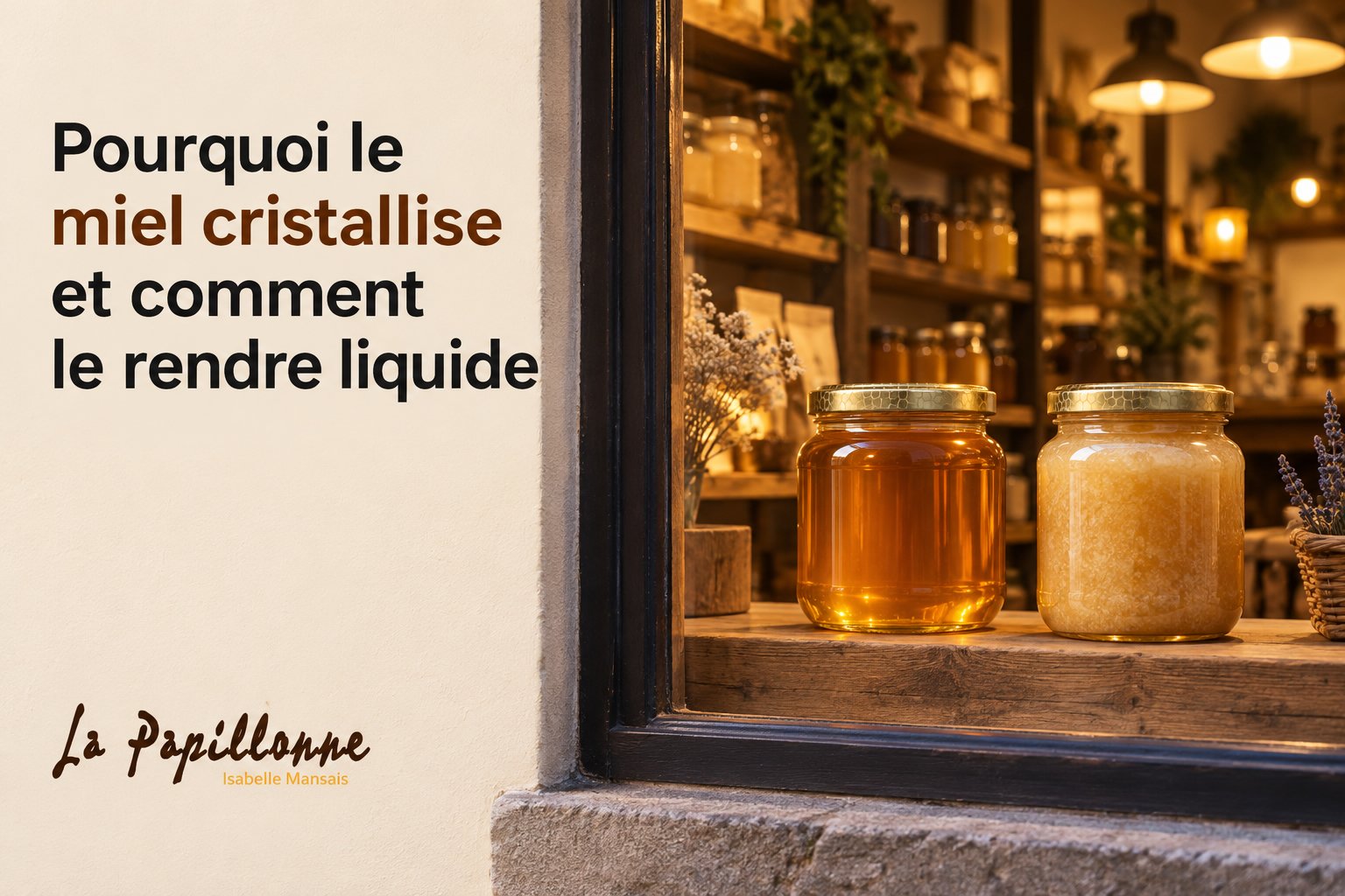 Pourquoi le miel cristallise et comment le rendre liquide